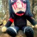 Fabriqué Sur Commande Joey Jordison Hommage À L'art En Peluche Au Crochet, Iowa