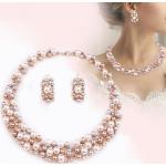 Chaînes de mariage multicolores en métal à perles look fashion pour femme 