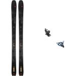 Fixations ski de randonnée Dynastar noires 156 cm 