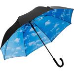 Parapluies automatiques Falcone noirs Taille L pour femme 