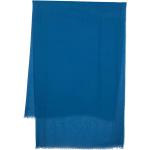 Écharpes en soie Faliero Sarti bleu ciel en modal à franges Tailles uniques pour femme en promo 