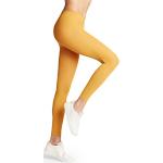 Collants semi-opaques Falke jaunes en velours Taille S look fashion pour femme en promo 
