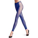 Leggings fantaisie Falke bleus Taille XL look fashion pour femme en promo 