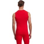 Sous-vêtements de ski d'automne Falke rouges respirants sans manches à col rond en lot de 1 Taille XL look fashion pour homme en promo 