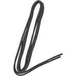 Lacets ronds Famaco noirs avec un talon jusqu'à 3cm pour femme 