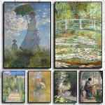 Affiches en plastique Claude Monet 