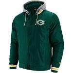 Vestes mi-saison saison été Fanatics vertes Green Bay Packers à capuche Taille L look sportif pour homme 
