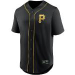 Maillots de baseball Fanatics noirs à logo en fil filet Pittsburgh Pirates Taille XL look fashion pour homme 