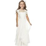 Robes de communion blanc d'ivoire en tulle à motif fleurs Taille 2 ans look fashion pour fille de la boutique en ligne Amazon.fr 