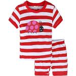 Pyjamas en velours rouges à imprimé animal en velours à motif animaux Taille 2 ans classiques pour garçon de la boutique en ligne Amazon.fr 