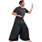 Pantalons droits Fantazia noirs en coton Taille XXL look fashion pour homme 