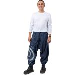 Sarouels ethniques beiges en coton Taille 3 XL plus size look urbain pour homme 