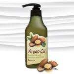 Shampoings à l'huile d'argan revitalisants pour cheveux abîmés texture mousse pour enfant 
