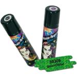 FASCHING 30309 Spray pour cheveux 2 en 1 Vert pailleté + couleur