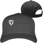 Fashion Tesla Car Logo Adjustable Baseball Cap Hat for Men Women,Blue