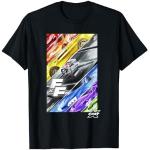 Fast X Rainbow Gradient Race Car Panels Movie Poster T-Shirt