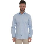 Chemises Fay bleues Taille XXL look casual pour homme 