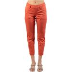 Pantalons chino Fay orange pour femme 
