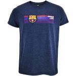 T-shirts basiques bleu marine FC Barcelona Taille L rétro 