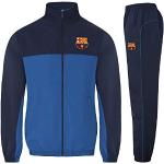 Survêtements de foot bleu marine en fil filet FC Barcelona Taille M pour homme 