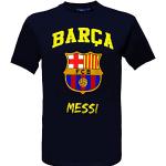 Maillots de Messi bleus en coton Lionel Messi Taille XXL pour homme 
