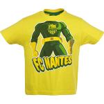 T-shirts jaunes à logo en coton enfant FC Nantes 