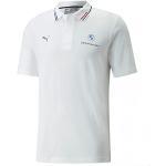 Polos Puma BMW blancs Licence BMW Taille S pour homme 