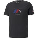 T-shirts Puma BMW noirs Licence BMW Taille XS look fashion pour homme 