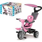 FEBER - Baby Plus, tricycle rose émettant de la musique et des lumières, léger et facile d'utilité, pour enfants de 9 mois à 3 ans