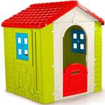 Feber - Wonder House, maison merveilleuse, avec boîte aux lettres, balcon arrière, fenêtres, assemblage facile, pour enfants de 2 à 7 ans