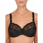 Felina 205210-4 Women's Rhapsody Black Floral Embroidery Underwired Support Coverage Full Cup Bra 115B