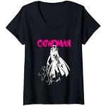 DC Originals Catwoman Whip T-Shirt avec Col en V