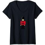 T-shirts I love noirs à motif Londres Taille S rétro pour femme 