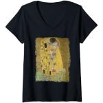 Femme Gustav Klimt Tableau The Kiss T-Shirt avec C