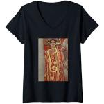 T-shirts noirs Gustav Klimt Taille S look fashion pour femme 