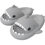 Claquettes de piscine grises à motif requins légères Pointure 35 look fashion pour enfant 