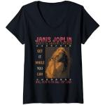 Janis Joplin One Night Only T-Shirt avec Col en V