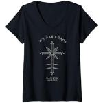 Marilyn Manson – Chaos Cross T-Shirt avec Col en V