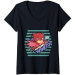 PJ Masks Owlette Superowl Wings T-Shirt avec Col en V