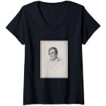 Femme Portrait vintage Washington Irving (1922) T-Shirt avec Col en V
