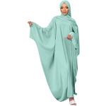 Abayas vert clair maxi Tailles uniques look casual pour femme 