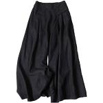 Pantalons de pyjama Feoya noirs Taille XXL look fashion pour femme en promo 