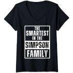 T-shirts pour la rentrée des classes noirs Les Simpson Taille S classiques pour femme 