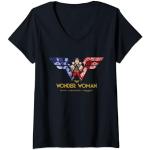 Wonder Woman 80th All for Wonder Woman T-Shirt avec Col en V