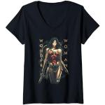 Wonder Woman Movie Armed and Dangerous T-Shirt avec Col en V