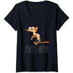 Femme Zootropolis Party Animal T-Shirt avec Col en V
