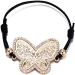 Bracelets en cristal à perles à motif papillons fantaisie look fashion pour femme 