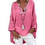 T-shirts roses en velours à manches longues Paris Saint Germain à manches longues Taille 5 XL plus size look fashion pour femme 