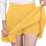 Jupes short jaunes courtes Taille XL look fashion pour femme 