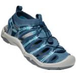 Sandales de marche Keen bleu marine à rayures en caoutchouc Pointure 37,5 look fashion pour femme 